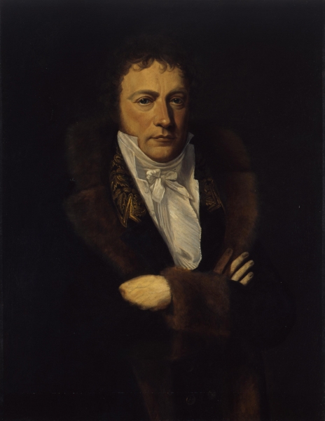 Wilhelm vom Humboldt (1767-1835), Gemälde von Gottlieb Schick (1776-1812), Rom, 1808/1809, Öl/Leinwand