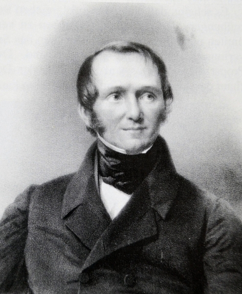 Ernst von Bodelschwingh, Foto nach einem Ölgemälde von Friedrich Jentzen (1815-1901)