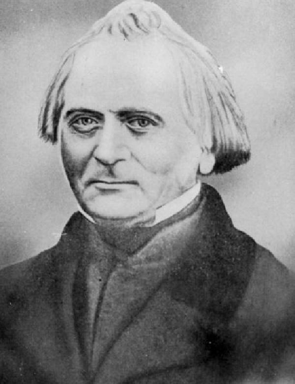 Christian Weuste, Porträt, um 1840