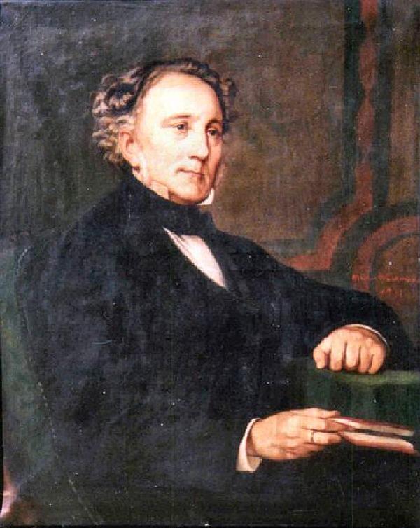 Hermann von Beckerath, Porträt, Gemälde