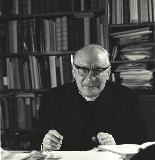 Hubert Jedin, Porträtfoto, 1969