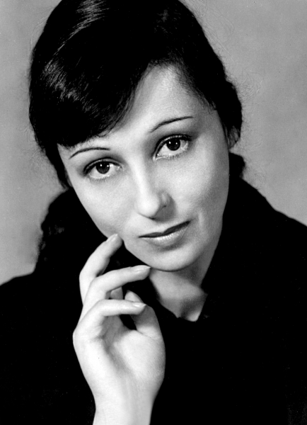 Luise Rainer (1910-2014), Autogrammkarte aus dem Jahr 1941