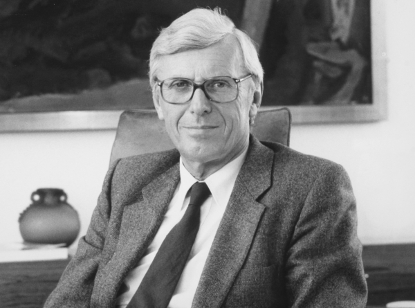 Portrait Freiherr Friedrich-Wilhelm von Sell, Intendant des WDR von 1976 bis 1985