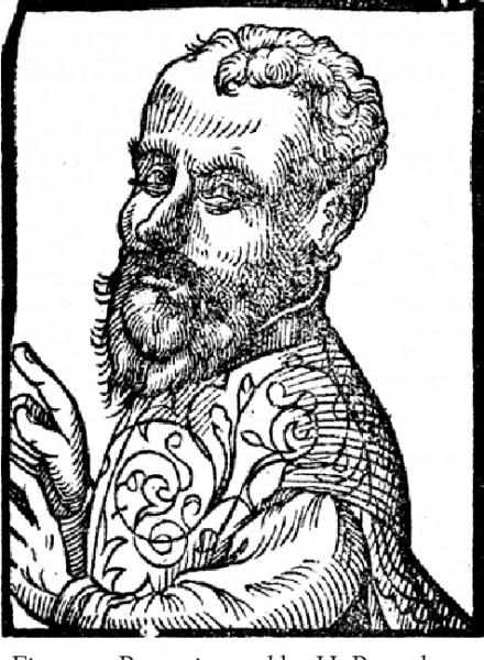 Reiner Solenander, Bildnis aus einem Buch von Heinricus Pantaleon (1522-1595), ca. 1565