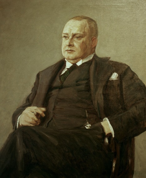 Otto Wolff, Gemälde von Max Liebermann, Öl auf Leinwand, 1917