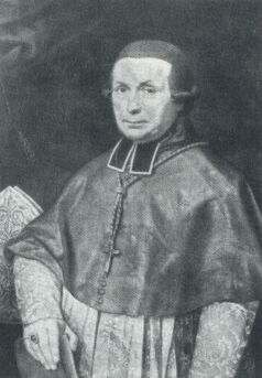 Der Kölner Weihbischof Clemens August von Merle, undatiert