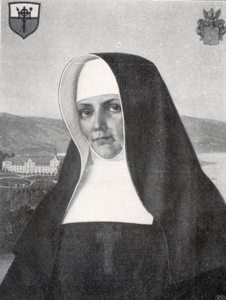 Mutter Angela von Cordier, Porträt