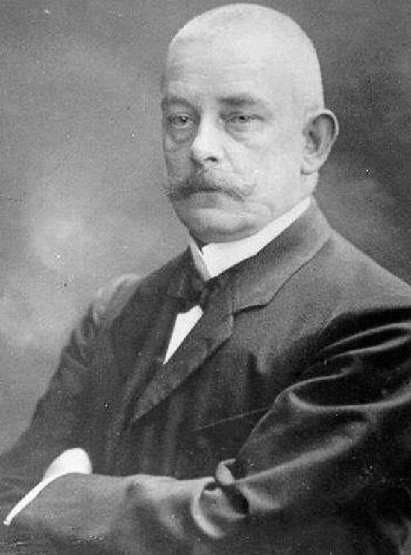 Hermann Felix Piecq, Porträtfoto, 1908