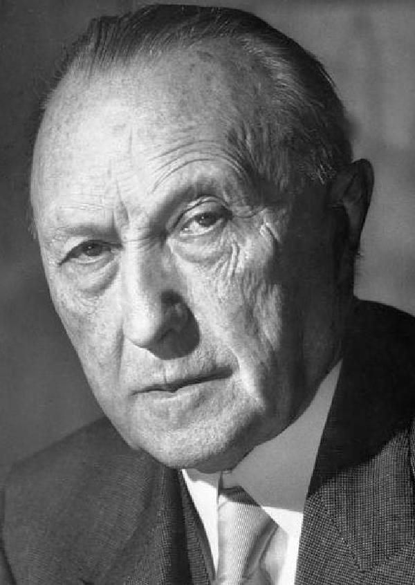 Bundeskanzler Dr. Konrad Adenauer, New York 23.6.1952