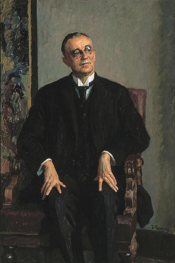Landeshauptmann Johannes Horion, Gemälde von Fritz Reusing (1874-1957), 1926, LVR-LandesMuseum Bonn