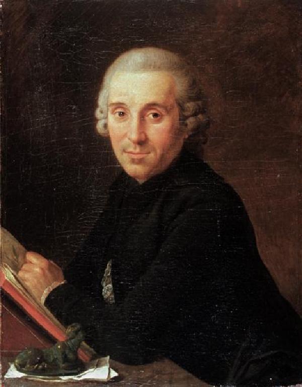 Ferdinand Franz Wallraf, Porträt, Gemälde von Johann Anton de Peters (1725-1795), Köln 1792