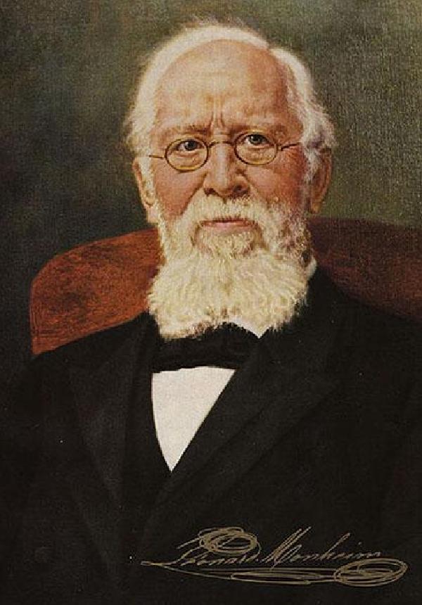 Leonard Monheim, Porträt, Gemälde, um 1905