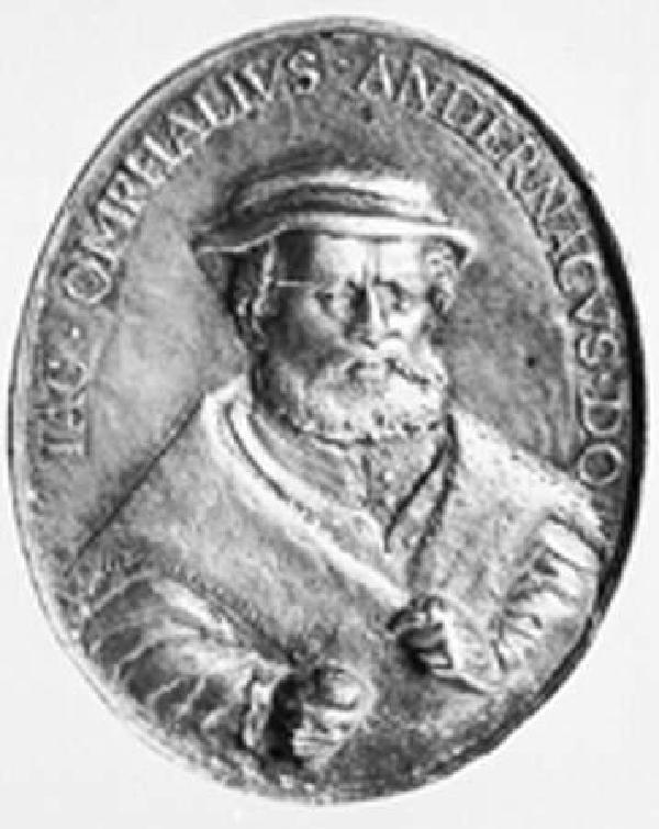 Medaille für Jacobus Omphalius (Jakob Omphal), um 1540/1566, Original im Kölnischen Stadtmuseum