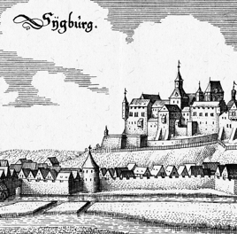 Zeichnung der Sygburg
